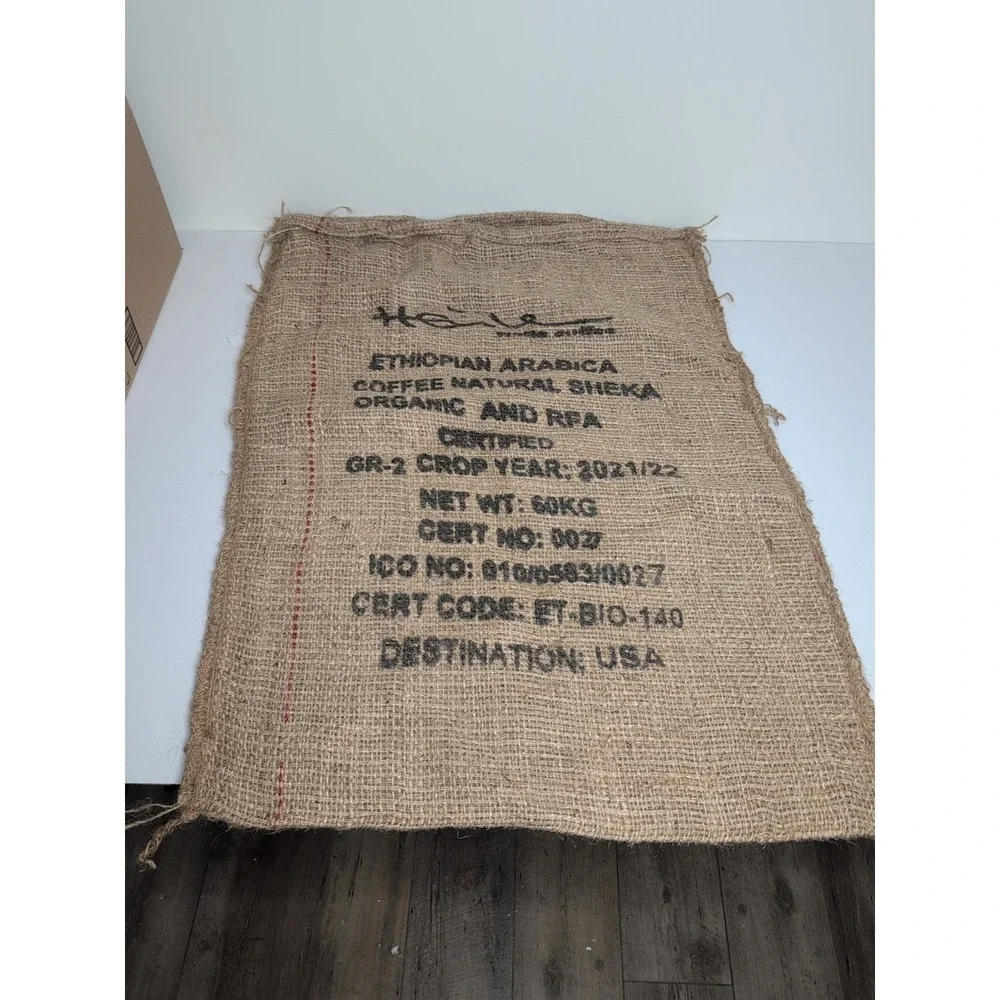 Coffee Bean Sack Burlap Storage 39